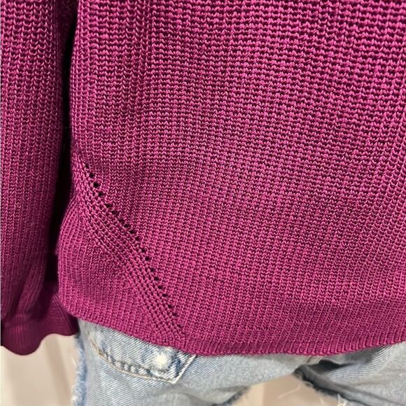 Eleven Six violet Elsi v neck Peruvian cotton sweater
Size XS/small - Picture 7 of 11